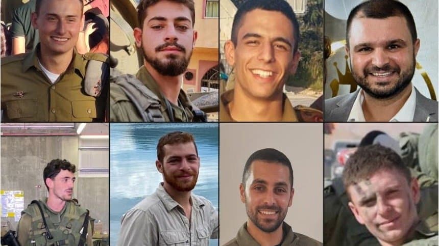 8 Israeli soldiers killed in south Gaza