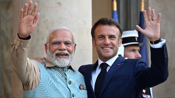 President Macron to arrive today in jaipur