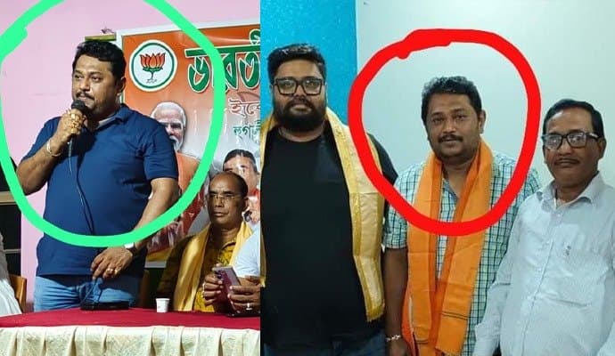 Bjp leader detain in Hooghly