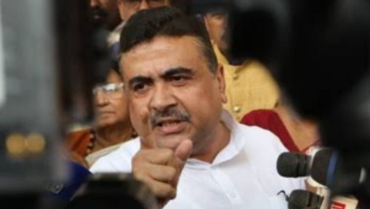 suvendu blocked by police