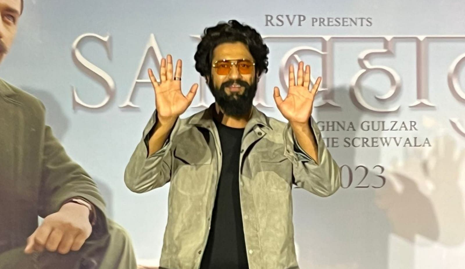 Vicky Kaushal has come to Kolkata for sambahadur promotion.