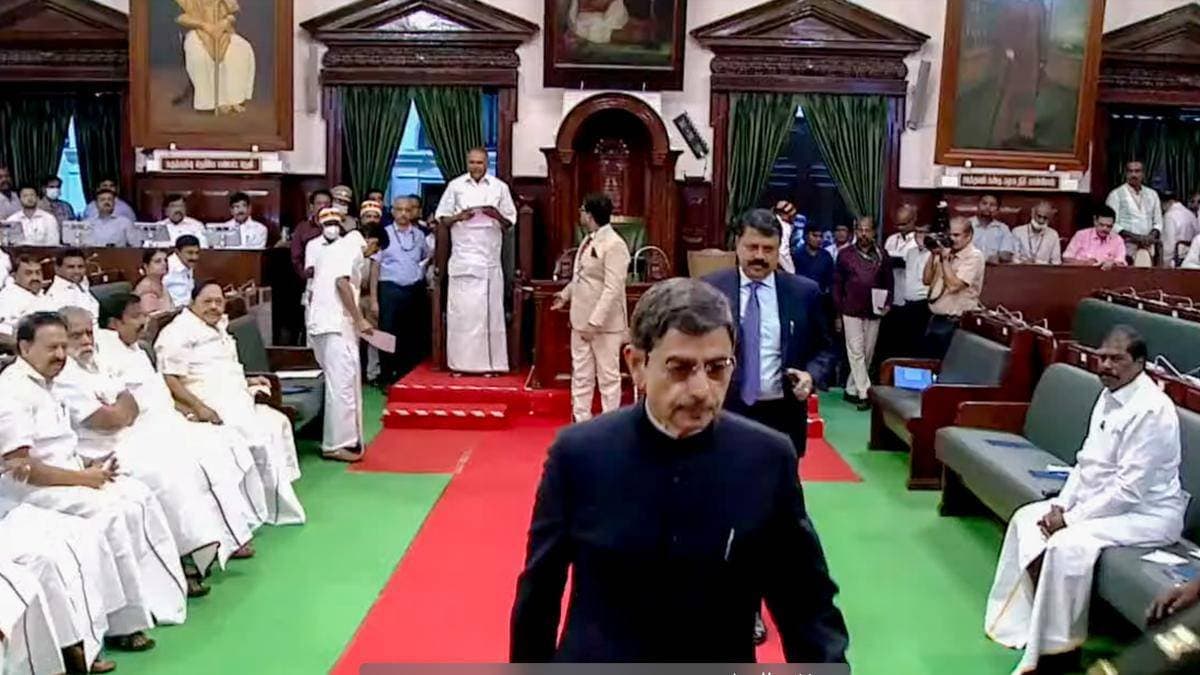 Tamil Nadu Governor RN Ravi refuses to address State assembly over national anthem snub