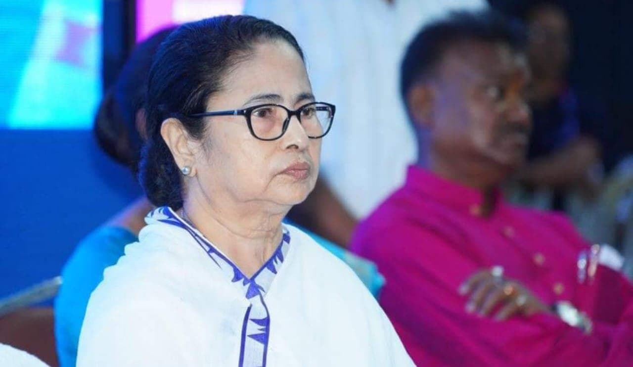 Mamata Banerjee questioned about Indian cricket team practice Jersey