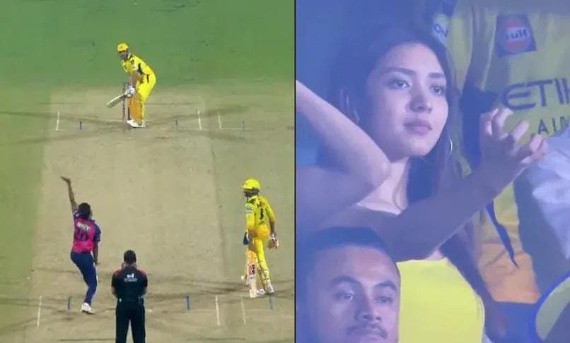 Chennai Super Kings fangirl reaction to Dhoni out goes viral