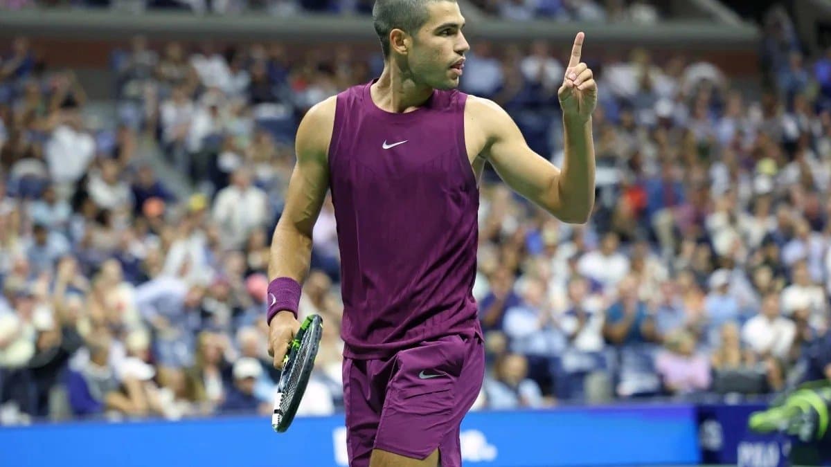 Carlos Alcaraz reached third round of US Open