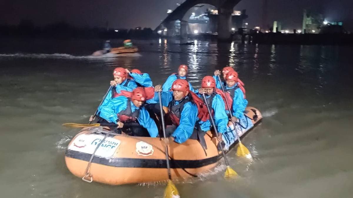 bsf women's rafting team in hooghly gnr
