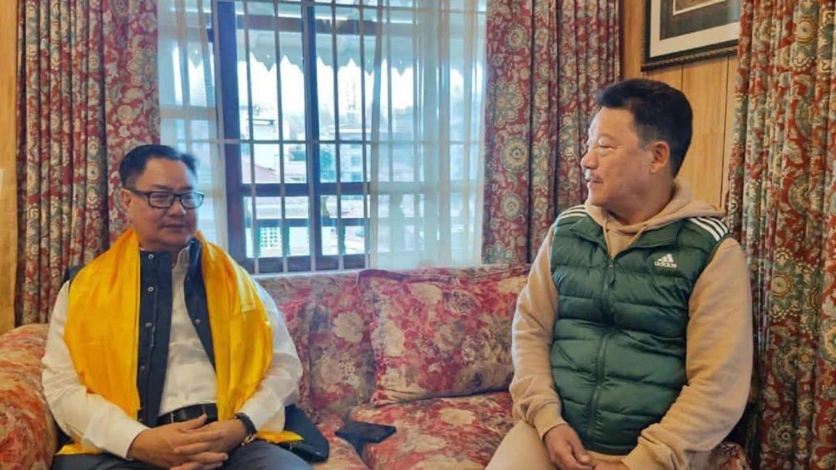 GJM Chief Bimal Gurung met with Kiren Rijiju