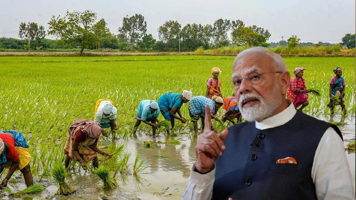 PM Modi big promise to farmers from the Red Fort stage on Independence Day, message to Trump