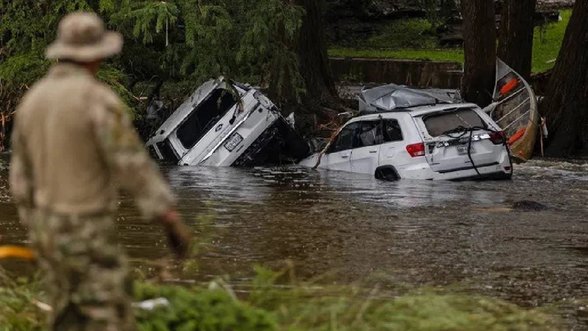 Texas Flood Update Bodies On Trees Fish Rotting On Banks