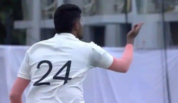 Already suspended by BCCI once, harshit Rana brings back flying kiss celebratio sptn 