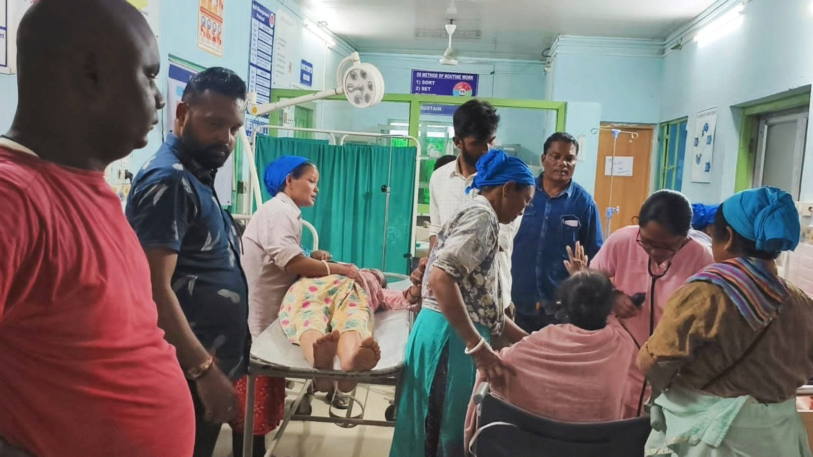 Thunder injury in two tea estate in dooars gnr 