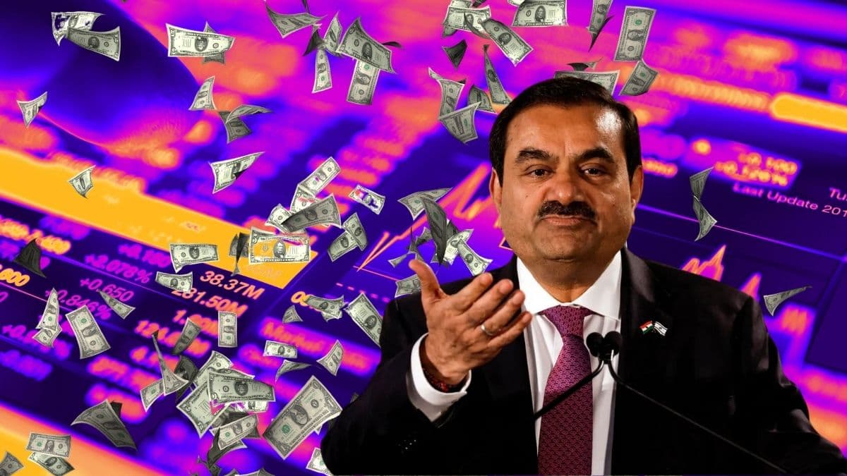huge corruption charges against gautam adani share of adani group falls rapidly  gnr