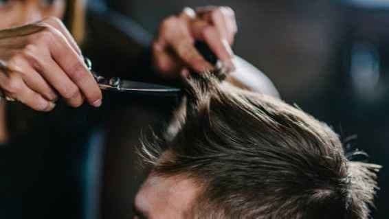 Hair cutting accompanied with multiple colours of students forced school authority to meet barbars gnr 