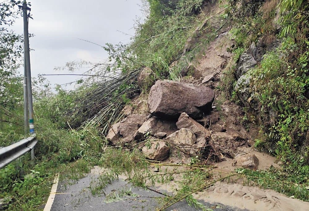 Rain-induced landslide claimed four lives in Sikkim’s Yangang area