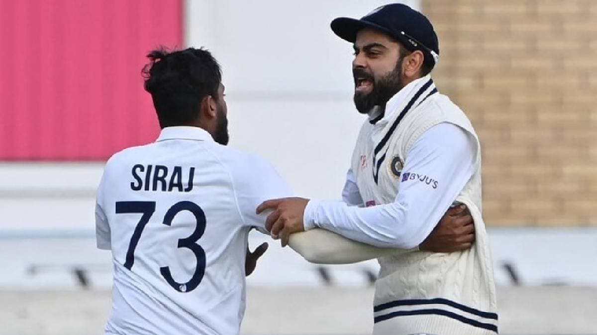 Mohammed Siraj tribute to superhero Virat Kohli wins heart from Anushka Sharma
