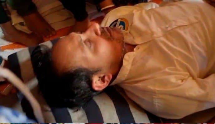 Govt employee hospitalized for continuous hunger strike