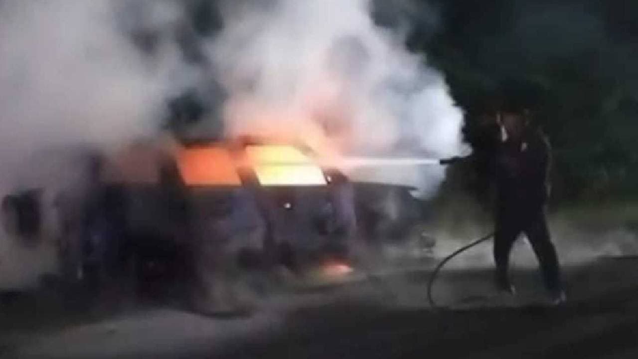 Newborn Doctor Among Four Killed As Ambulance Catches Fire In Gujarat 