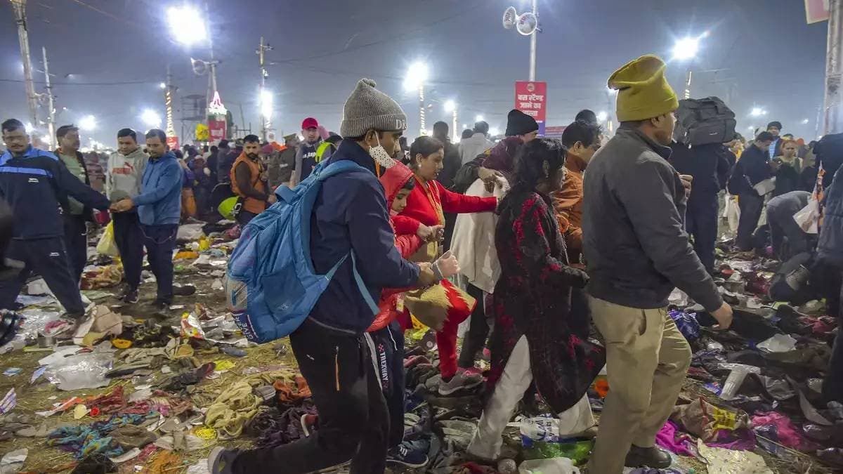 two bengal woman died in mahakumbh stampede gnr