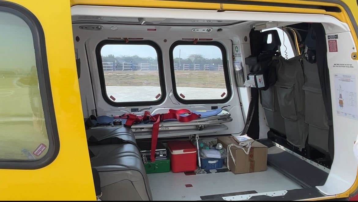 Exactly how is the airlift done ?