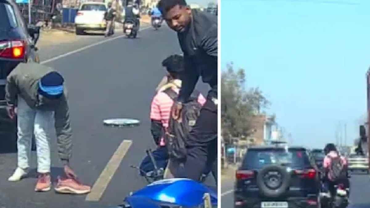 Riding Bikers Face Death Experience On Highway