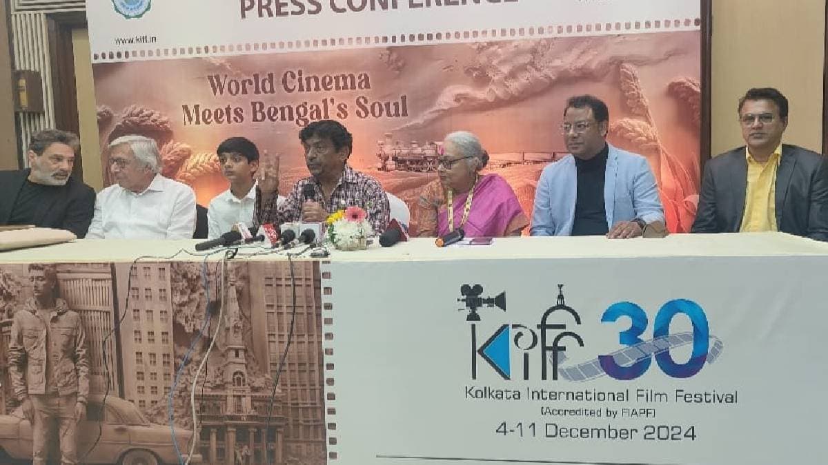 Popular bengali director Gautam Ghose and Italian actor Marco Leonardi talks about their new movie Parikrama at Kolkata International Film Festival 2024 ENT 