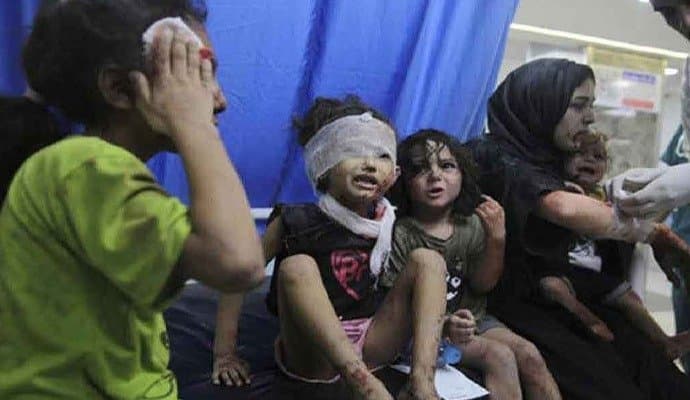 Over 13 thousands children killed in gaza 