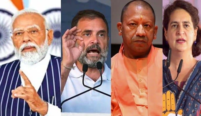 Campaigning for last phase of Lok Sabha polls ends today, rallies intensify nationwide