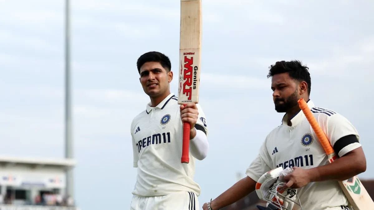 Shubman gill and rishabh pant breaks some records in leeds test