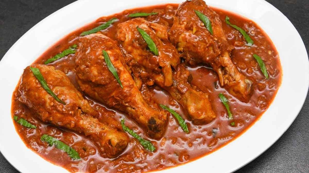 Sunday Easy south Indian chicken Curry recipe Gongura Chicken