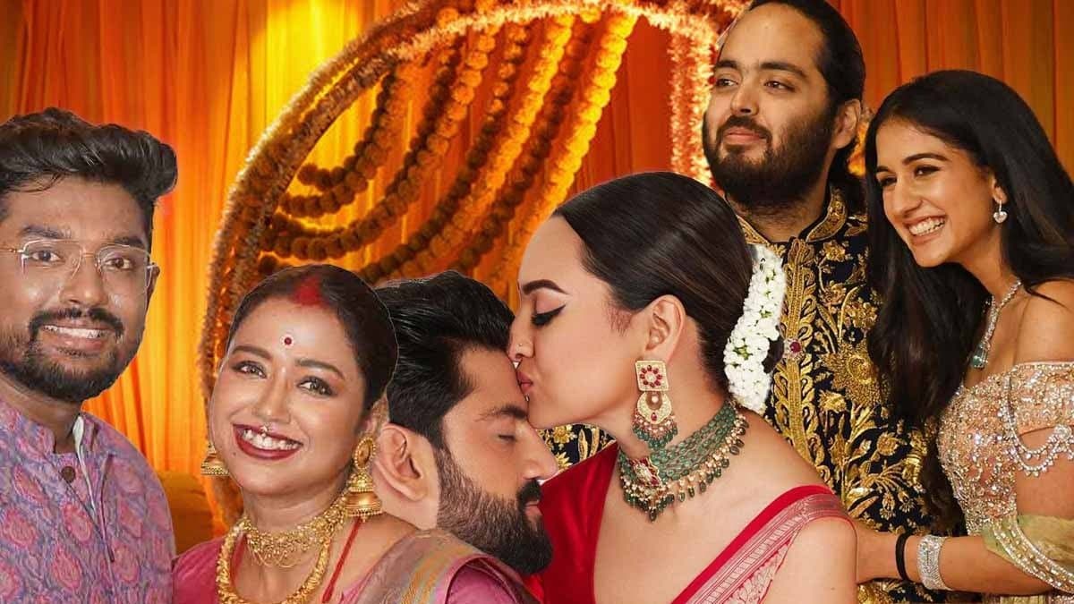 Anant Ambani Radhika Merchant Sohini Sarkar Shovan Ganguly to Sobhita Dhulipala Naga Chaitanya Indian celeb weddings of 2024 ENT