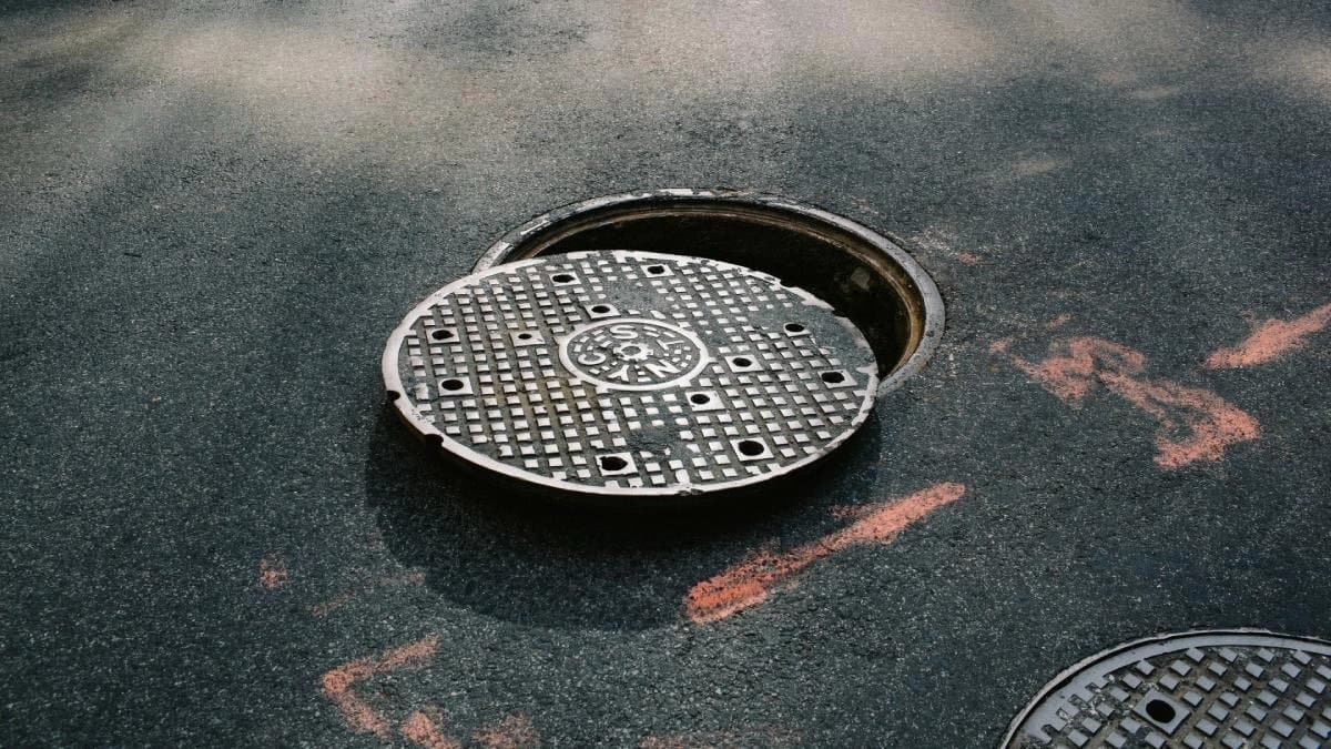 Why manhole covers are always round can it be square