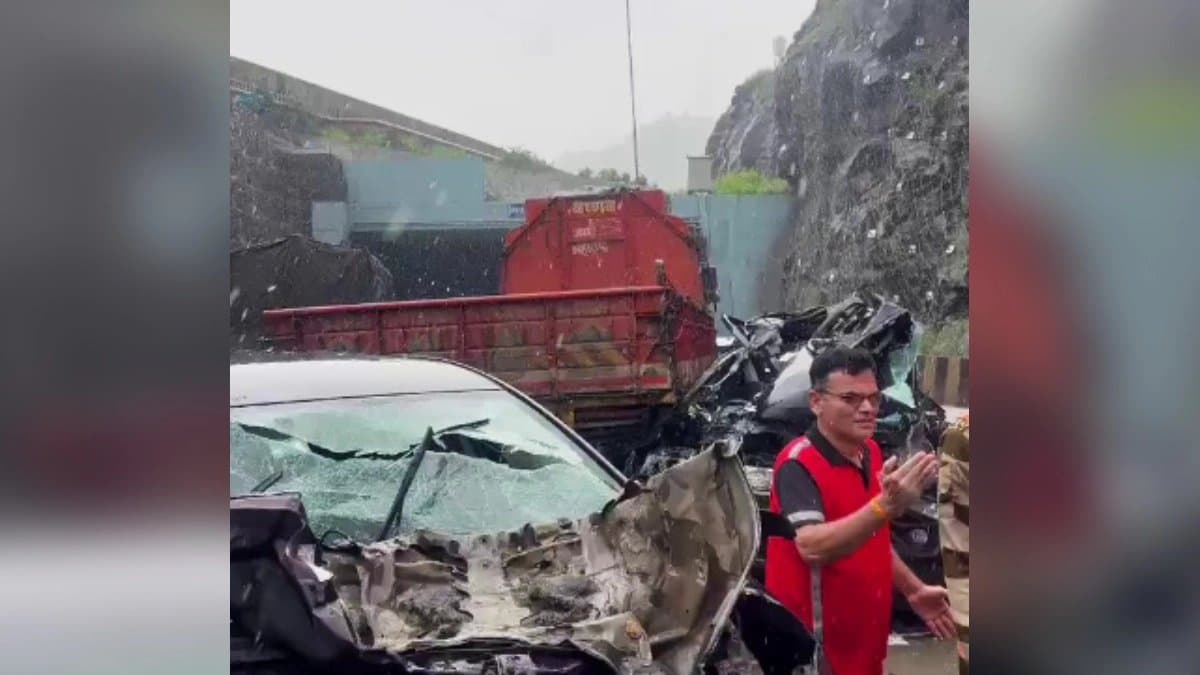 Truck Rams Over 25 Vehicles On Expressway woman killed