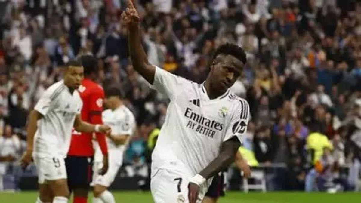 Vinicius Junior scores hattrick as Real Madrid thrashed Osasuna spt 