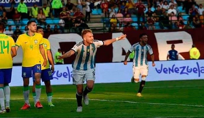 Olympics Argentina knock champions Brazil out of Paris Games