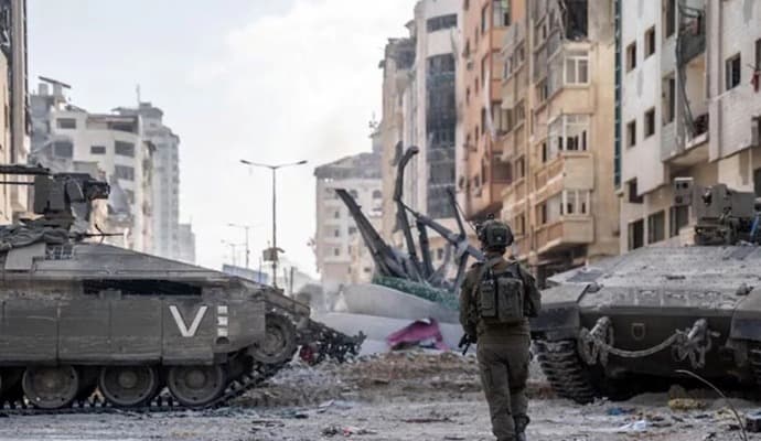 israel again attack on gaza, 50 dies