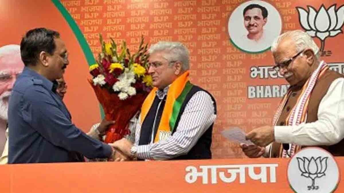 Kailash Gahlot joins BJP day after quitting AAP gnr 