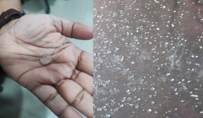 Rainfall makes its way in Kolkata today