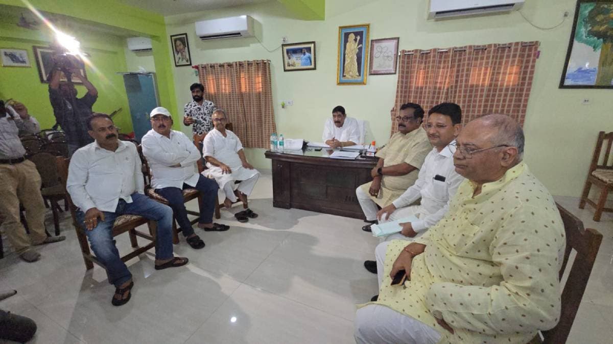 Core committee meeting of Birbhum TMC starts in presence of Anubrata Mondal gnr