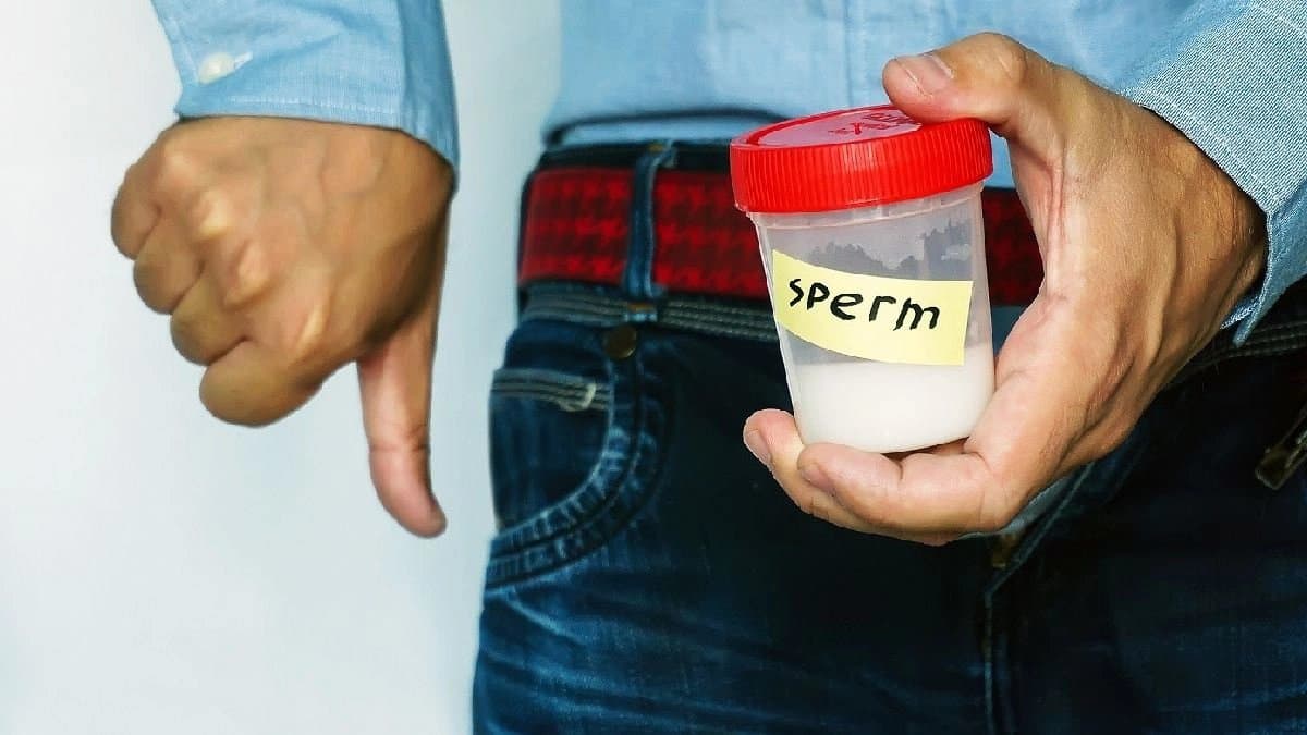 Man mixed his own seed with coffee of Female Employee