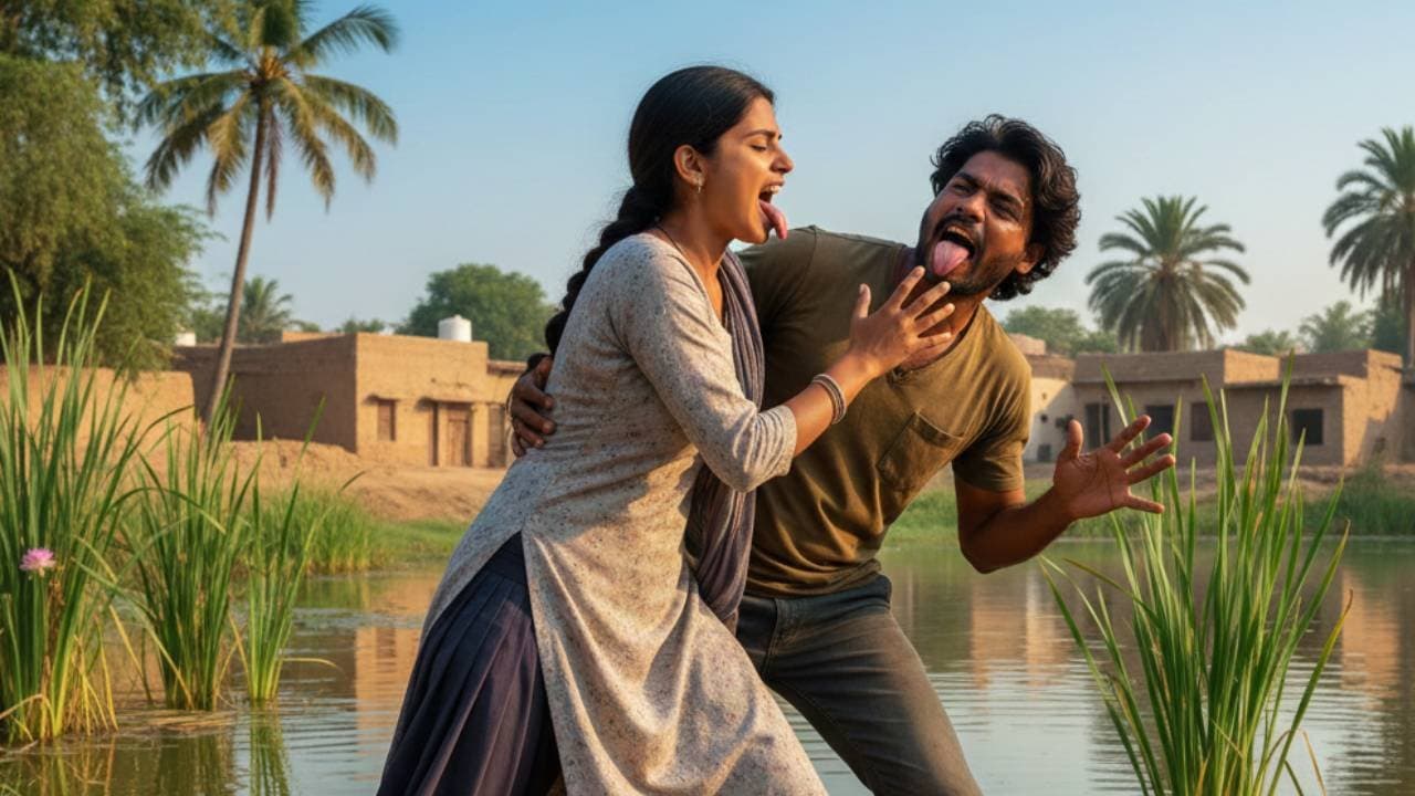 UPwoman bites her ex lovers tongue in self defence