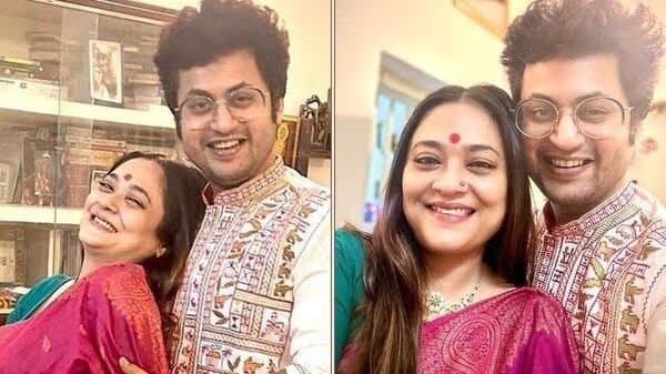 Rupanjana Mitra and Ratool Mukherjee celebrated there first Jamai Soshthi 