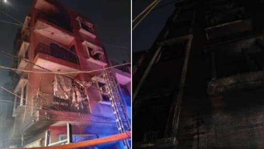 Four Dead Two Injured After Fire At Four Storey Building In Delhi