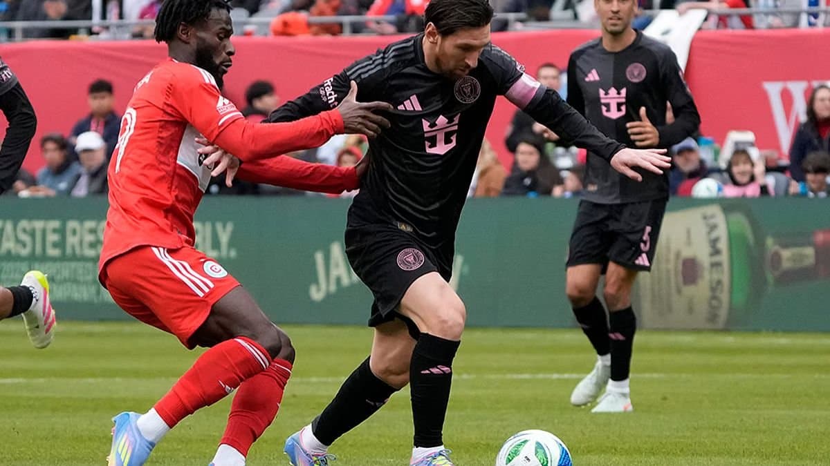 Lionel Messi could not be able to score goal and Inter Miami drew with Chicago spt 