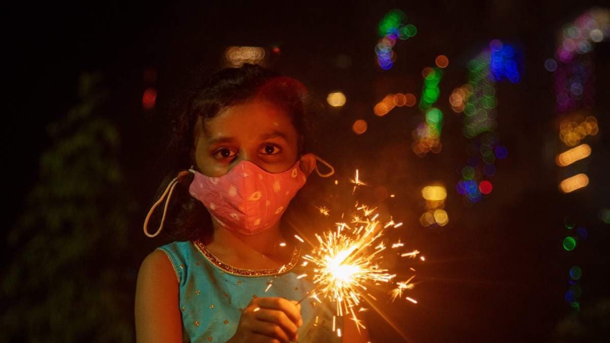 on diwali night crackers smoke can ruined your skin and hair also can damage your skin cells lif
