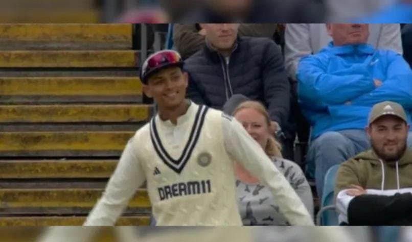 Yashasvi Jaiswal dances after dropping catches- faces bashing