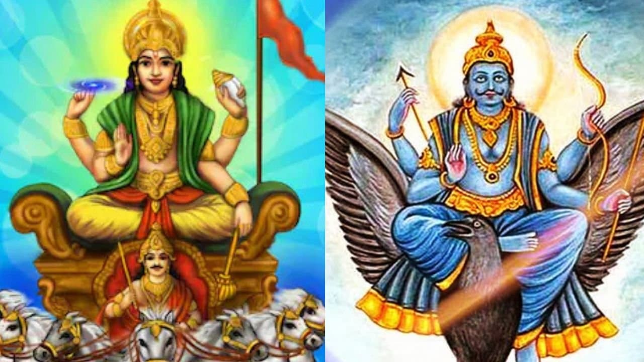 surya shani tridashank yog 2025 4 zodiacs may get success