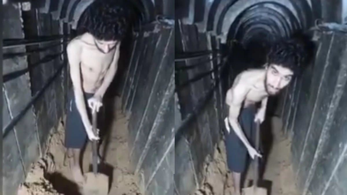 Sources says Israeli Hostage Breaks Down Inside Hamas Tunnel saying Digging My Own Grave