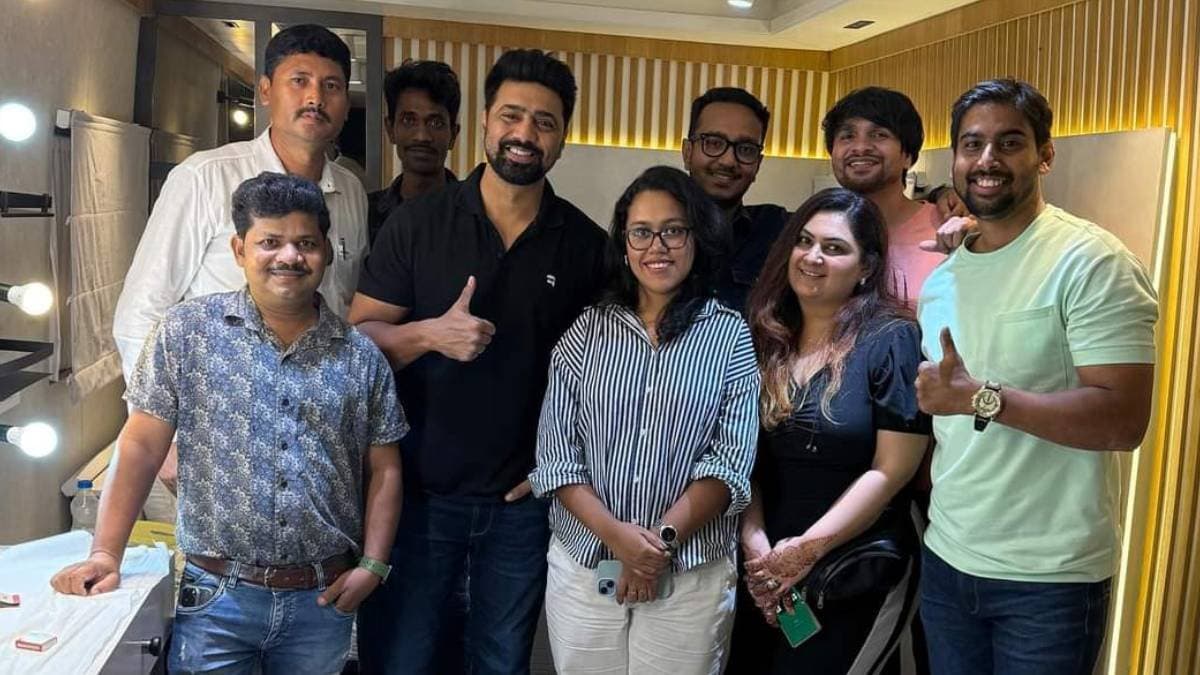 Tollywood Actor Dev has started his journey in Bollywood for an advertisement shooting ent