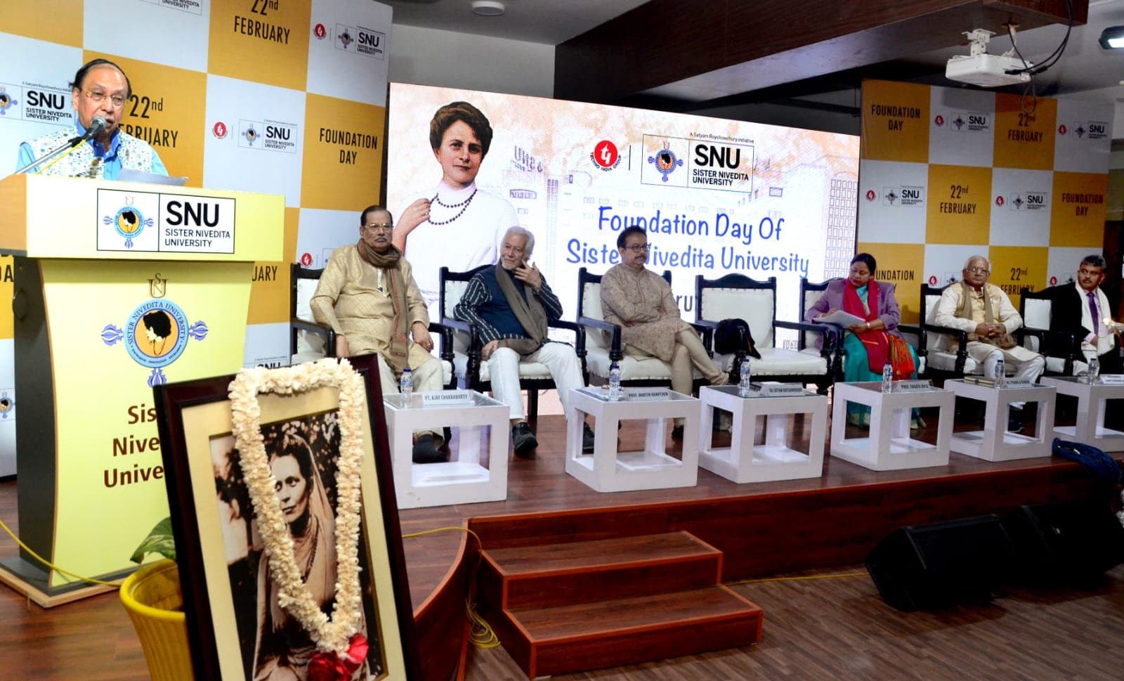 sister nivedita university sixth foundation day programme