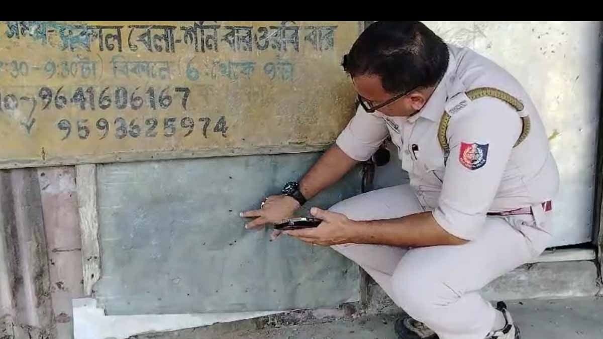 Child received injuries following a bomb blast gnr